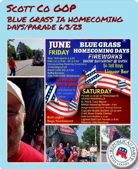 2023 Parade Schedule Scott County Republican Party